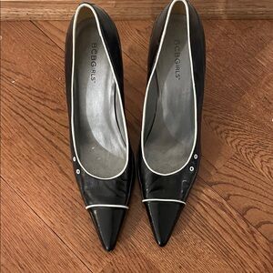 BCBGirls Black and White Heels